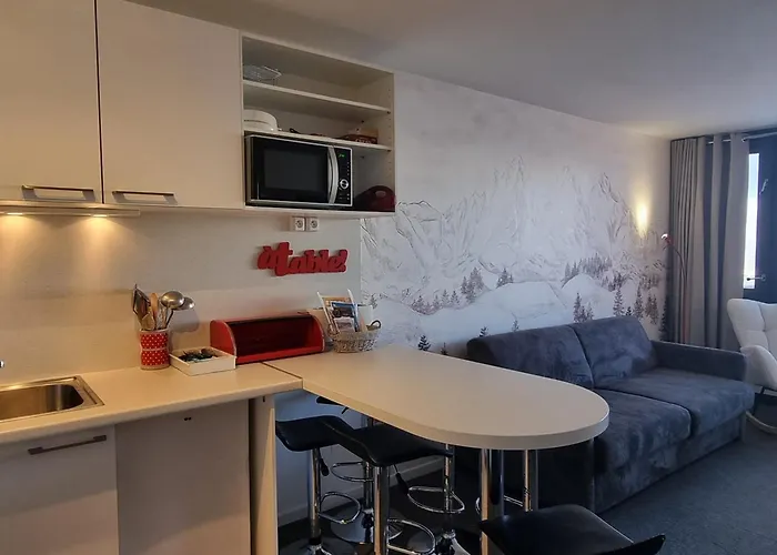 Apartmán Renove Au Pied Des Pistes Avec Balcon Et Tv - Fr-1-181-2573